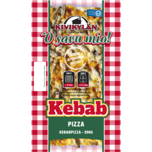 Kebabpizza "festivaali"