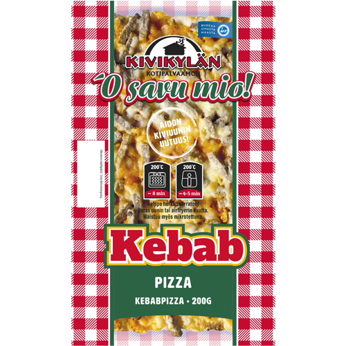 Kebabpizza "festivaali"