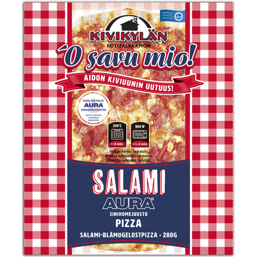 Salami-Aurapizza