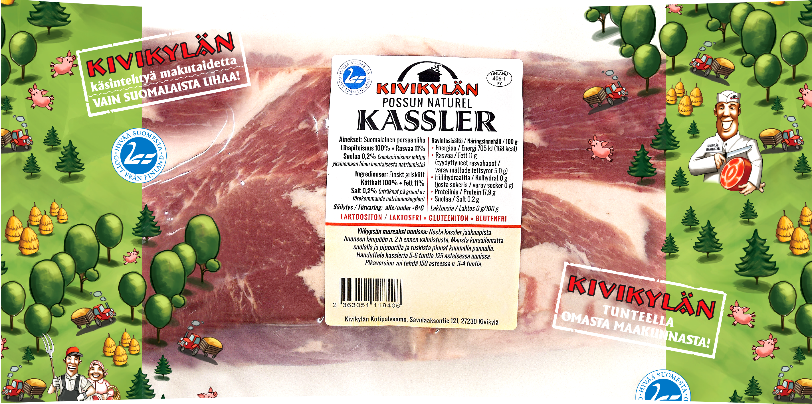Possun Naturel Kasslerpala Kivikyl n Kotipalvaamo Possun Naturel Kasslerpala Kivikyl n Kotipalvaamo