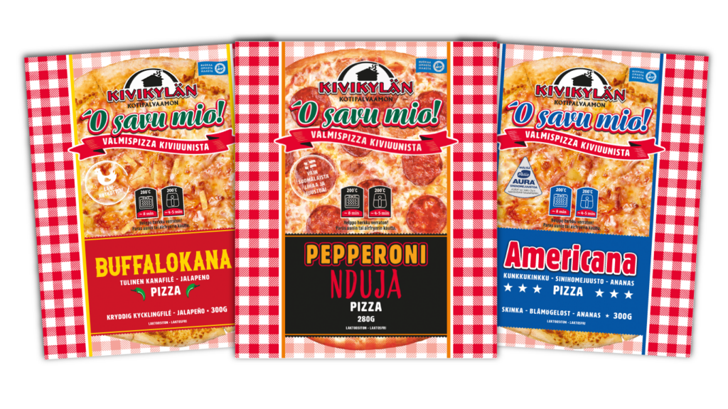 Kivikylän uutuuspizzat