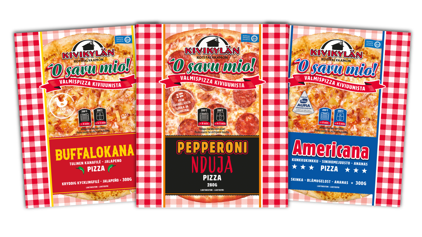 Kivikylän uutuuspizzat