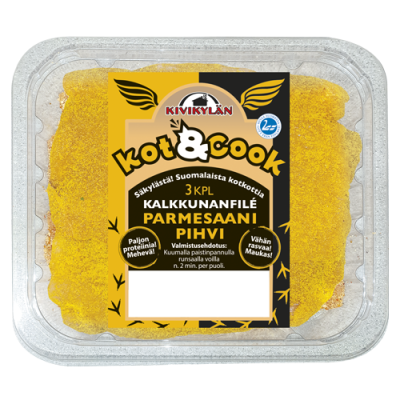 Kot&Cook Kalkkunanfilee parmesanpihvi